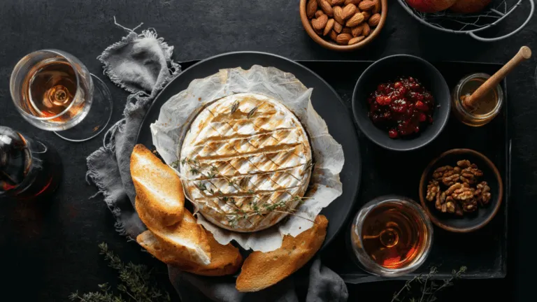 Pečený camembert se sherry
