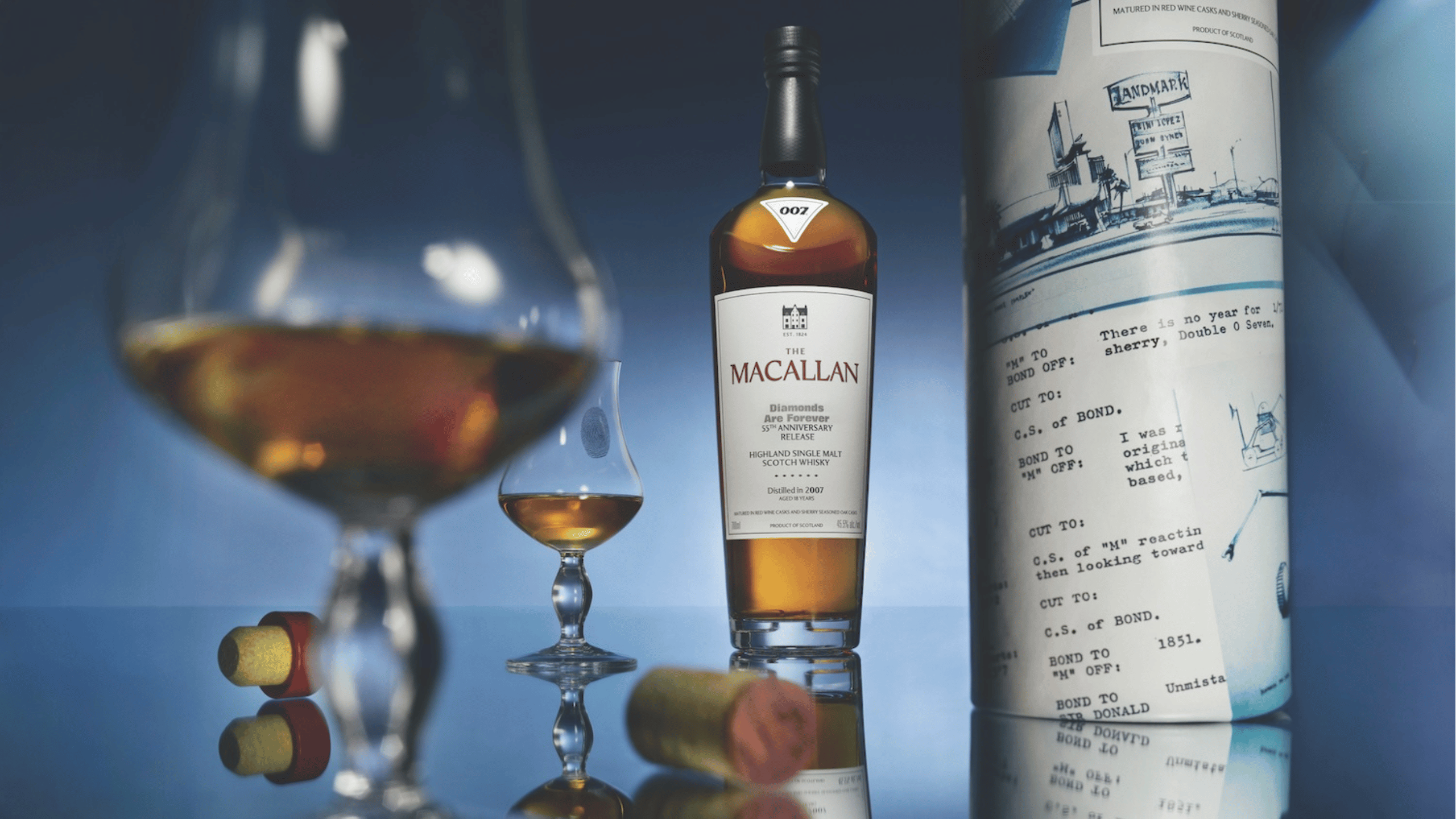 The Macallan Diamonds Are Forever: Whisky podle agenta 007