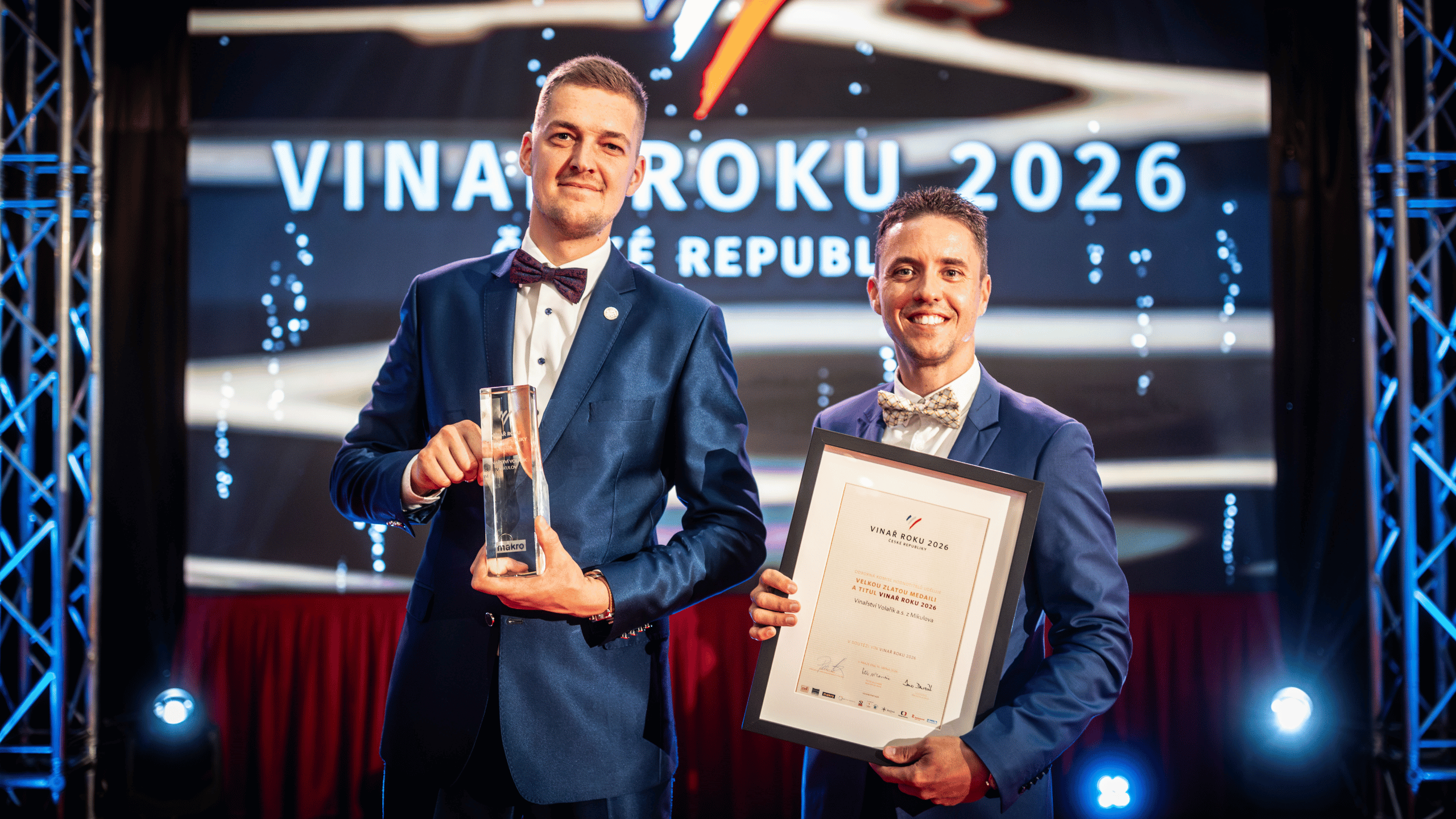 Vinařem roku 2026 je opět Volařík z Mikulova